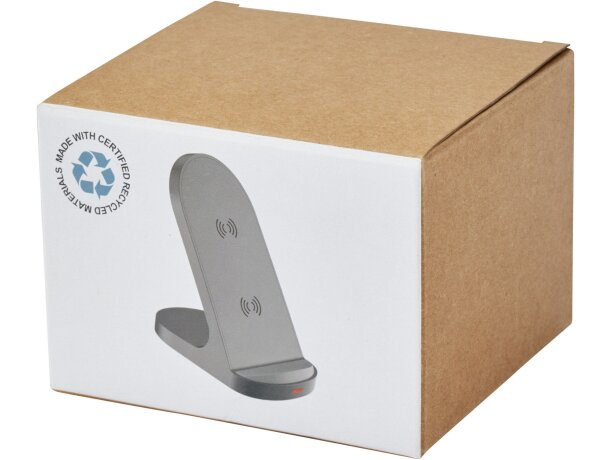 Base de carga inalámbrica con doble bobina Loop Negro intenso detalle 3