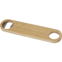 Abrebotellas Origina bambú natural gancho acero inoxidable