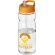 H2O Active® Base Bidón deportivo con tapa con boquilla de 650 ml Transparente/naranja detalle 79