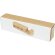 Organizador de cables bambú Edulis con soporte para móvil Beige detalle 3