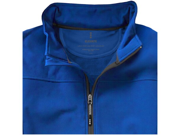 Chaqueta softshell de hombre Langley impermeable transpirable Azul detalle 17