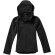 Chaqueta softshell mujer Langley corte entallado impermeable Negro intenso detalle 29
