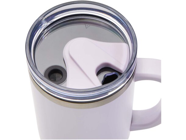 Vaso térmico con pajita Melbourne 1200ml acero reciclado detalle 4