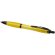Bolígrafo Nash de plástico reciclado certificado RCS Amarillo detalle 18