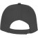 Gorra dividida en 6 paneles. Ideal para merchandising Gris tormenta detalle 40