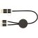 Cable 5 en 1 Alasia aluminio reciclado carga rápida Negro intenso detalle 3