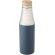 Botella de acero inoxidable con aislamiento al vacío de cobre de 540 ml con tapa de bambú Hulan Azul hielo detalle 16