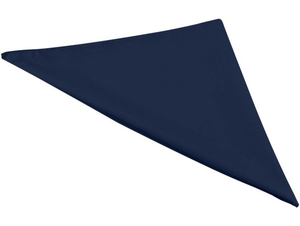 Pañuelo Heracles de poliéster reciclado con certificado GRS Azul marino detalle 12