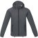 Chaqueta ligera impermeable hombre Dinlas con capucha enrollable Gris tormenta detalle 17