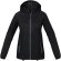 Chaqueta ligera impermeable mujer Dinlas con capucha enrollable Negro intenso detalle 20