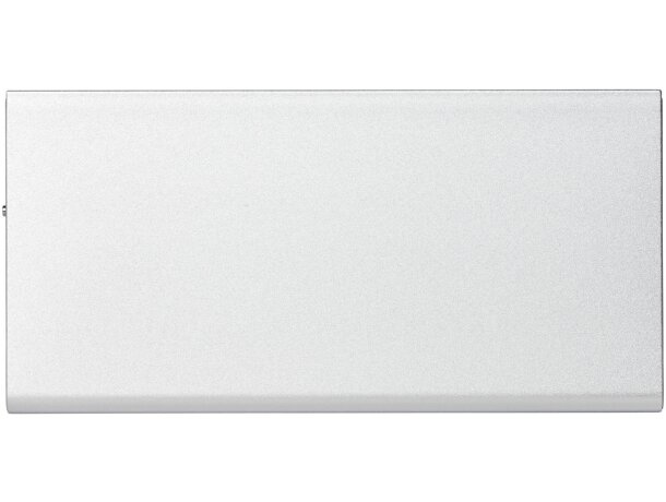 Batería externa de aluminio Plate 8000 mAh con USB tipo C Plateado detalle 9