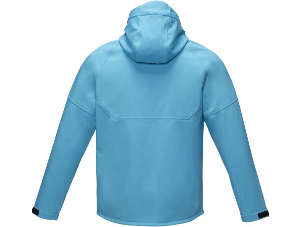 Chaqueta softshell reciclada hombre Coltan certificada GRS Azul nxt detalle 3