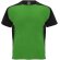 Camiseta deportiva Bugatti Roly cool fit unisex Verde helecho/negro intenso