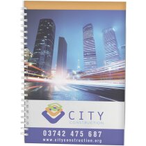 Cuaderno A4 con anillas de alambre y cubierta de PP Desk-Mate® Cuaderno A4 con anillas de alambre y cubierta de PP Desk-Mate®