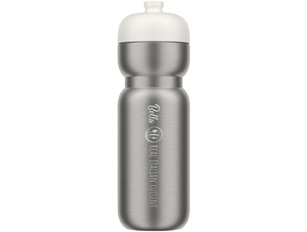 Bidón deportivo acero inoxidable Mepal Pull 800ml Blanco detalle 7