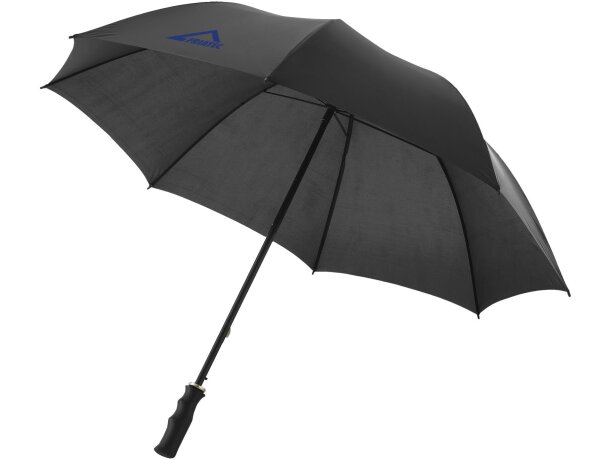 Paraguas de golf con varillas de metal grabado