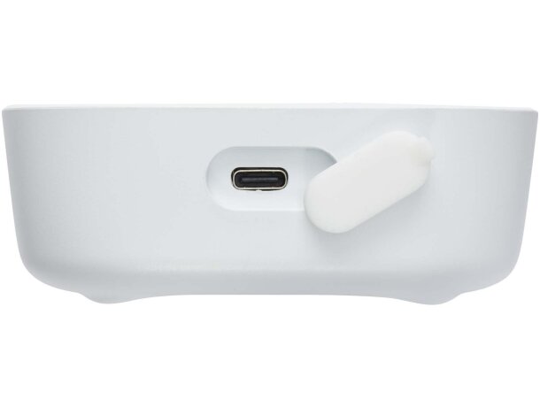 Minialtavoz Bluetooth 3W plástico reciclado certificado RCS Stark Blanco detalle 14