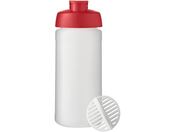 Bidón mezclador de 500 ml Baseline Plus Rojo/transparente escarchado detalle 10