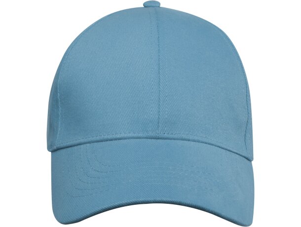 Gorra reciclada de 6 paneles GRS Trona Azul nxt detalle 8