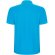 Polo manga corta hombre Pegaso Premium Roly punto piqué Azul turquesa detalle 26