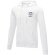 Sudadera con capucha y cremallera completa hombre Theron Blanco detalle 1