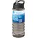 Bidón deportivo H2O Active Eco Treble 750 ml con plástico reciclado Carbón/negro intenso detalle 1