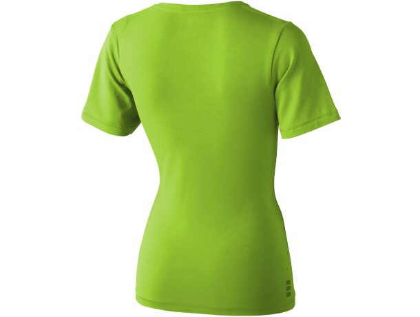 Camiseta de mujer Kawartha de alta calidad 200 gr Verde manzana detalle 24