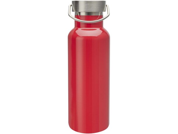 Botella térmica Thor 500ml con acero inoxidable reciclado Rojo detalle 2