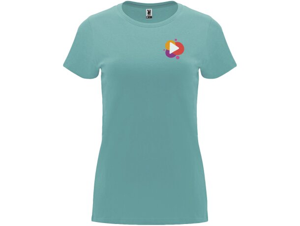 Camiseta manga corta mujer Capri Roly 100% algodón 170 g/m² detalle 81