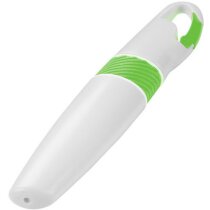Subrayador con mosquetón personalizada blanca Subrayador con mosquetón personalizada blanca