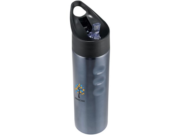 Bidón de 750 ml de acero inoxidable personalizado titanio