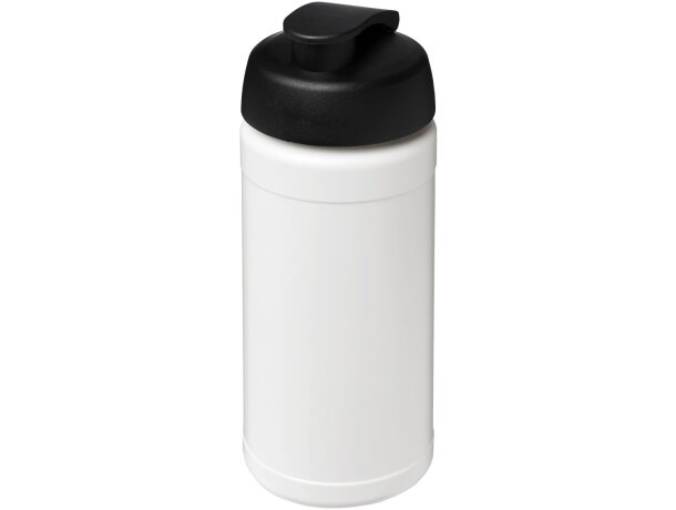 Bidón deportivo Baseline reciclado con tapa Flip 500ml Negro intenso/aqua detalle 48