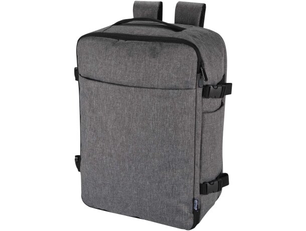 Mochila viaje portátil 17 pulgadas Libra material reciclado GRS detalle 21