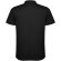 Polo manga corta hombre Tormo Roly poliéster reciclado Negro intenso detalle 2