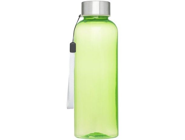 Bidón deportivo Bodhi 500ml de RPET con tapa de acero reciclado Lima transparente detalle 17