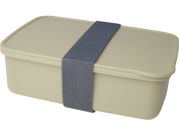 Fiambrera Dovi 800 ml con cierre elástico en polipropileno Gris detalle 17