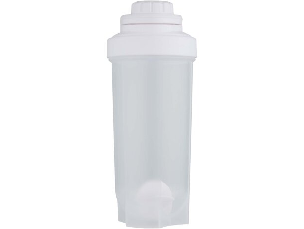 Bidón deportivo Forza 700ml con bola agitadora para batidos Transparente claro detalle 1