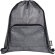Bolsa con cordón plegable reciclada de 7L Ash Gris mezcla/negro intenso detalle 2