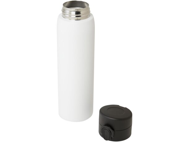 Termo Sika 450ml con aislamiento térmico de acero reciclado Blanco detalle 3