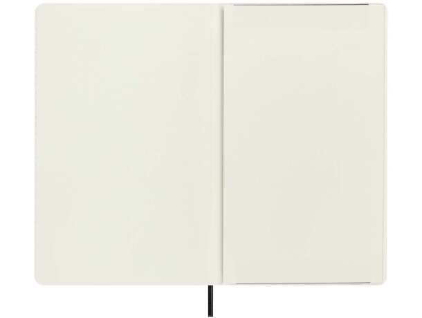 Libreta tapa blanda rayada Moleskine Vegea Boa efecto pitón Negro intenso detalle 5