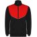 Chándal infantil Evans de Roly en poliéster con diseño bicolor Negro intenso/rojo