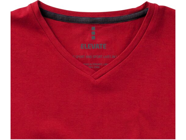 Camiseta manga corta 200 gr Rojo detalle 11