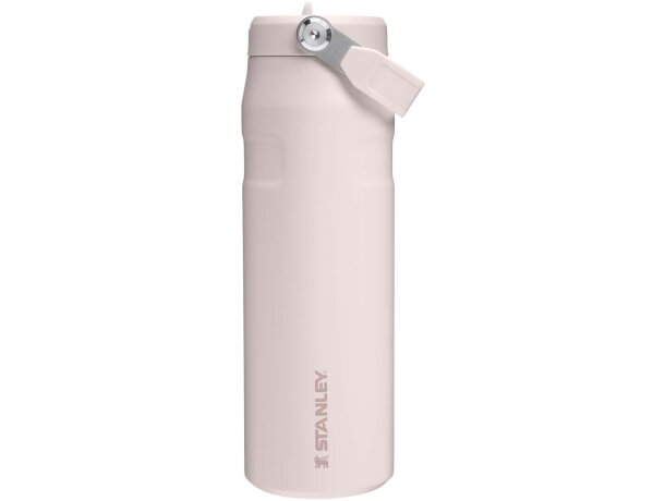 Botella Stanley IceFlow 2.0 con pajita abatible 700ml Rosa claro detalle 5