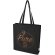 Bolsa tote algodón reciclado GRS con refuerzos Florida 14L Negro intenso detalle 6