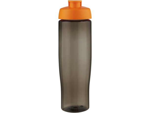 Bidón deportivo con tapa Flip de 700 ml H2O Active® Eco Tempo Naranja/carbón detalle 16