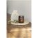 Vela perfumada cedro Wellmark vidrio reciclado cera colza detalle 2