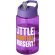 H2O Active® Bop Bidón deportivo con tapa con boquilla de 500 ml Morado detalle 1