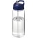 Bidón deportivo con tapa con boquilla de 600 ml H2O Active® Octave Tritan™ Transparente claro/azul