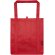 Bolsa tote non woven RPET Liberty con certificado GRS Rojo detalle 15