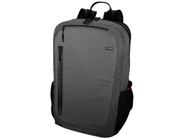 Mochila poliéster 420d para portátil de 15,6" personalizada gris Mochila poliéster 420d para portátil de 15,6" personalizada gris